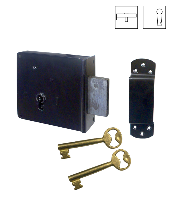 Fechadura de sobrep�r - FERRO